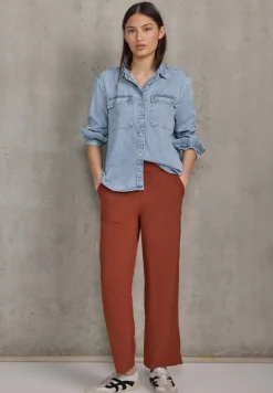 STREET ONE STUDIO Jacken*Bleached Denim Overshirt ultra bleach wash