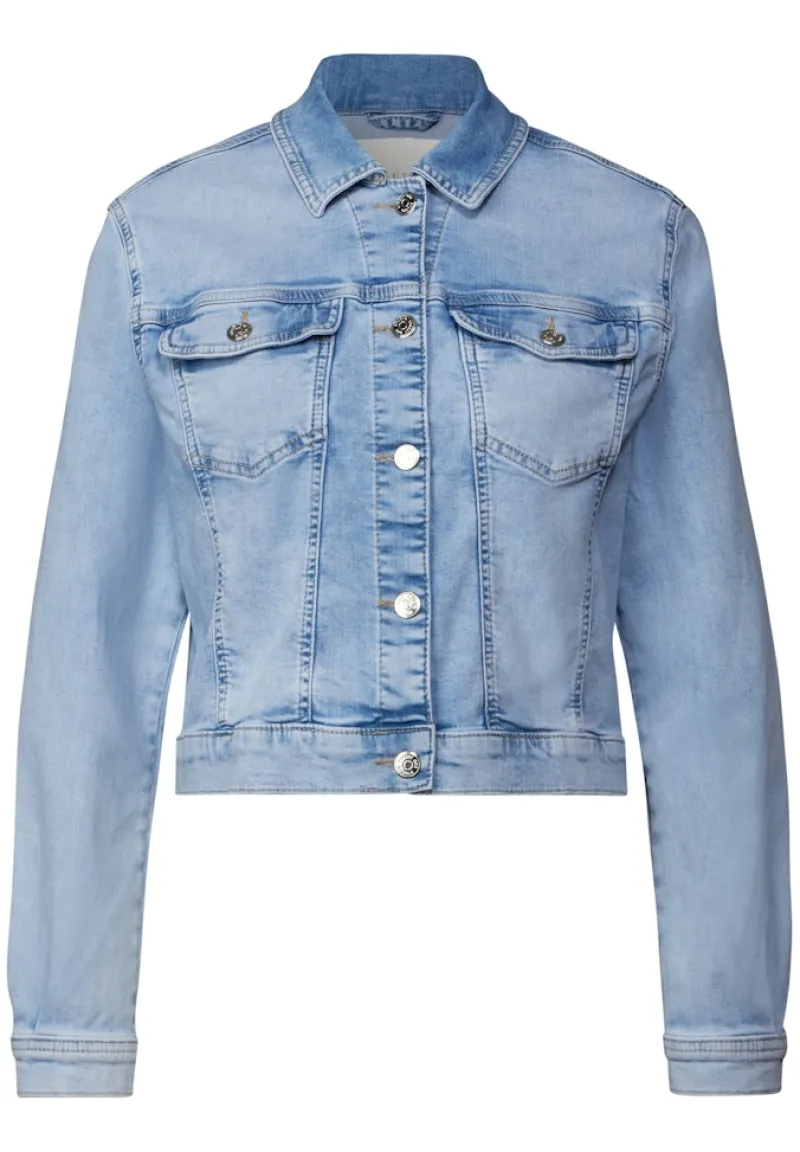 STREET ONE STUDIO Jacken*Bleached Jeansjacke bleach wash