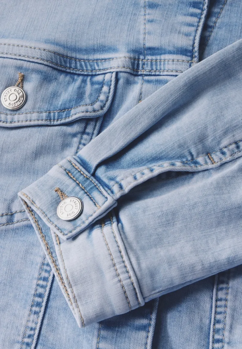 STREET ONE STUDIO Jacken*Bleached Jeansjacke bleach wash