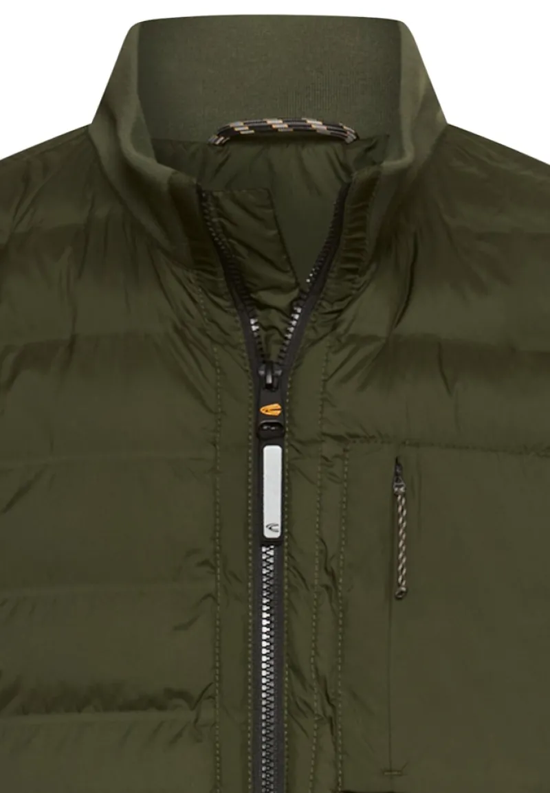 Camel Active Jacken*Blouson im Stepp-Fleece-Mix forest green