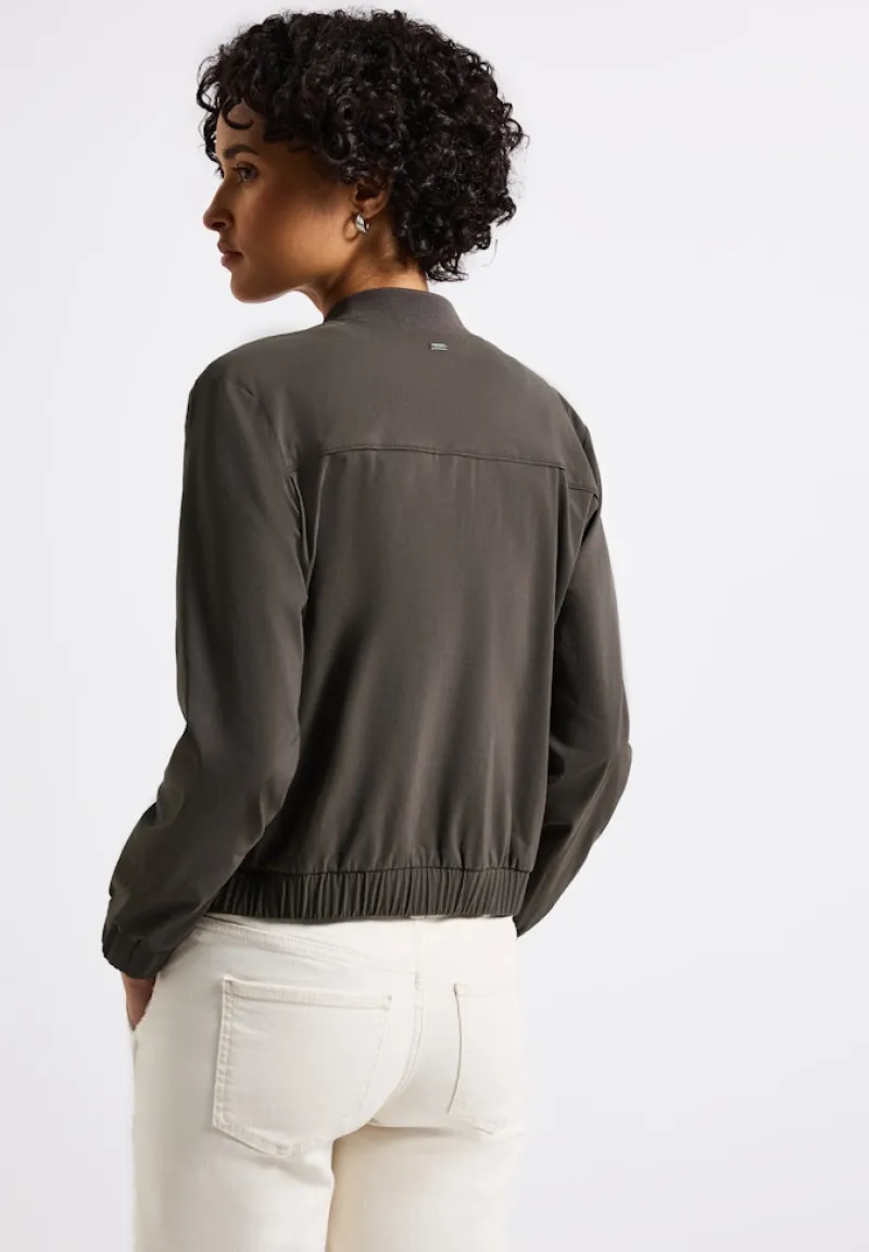 Street One Jacken*Blouson in Unifarbe nomad brown