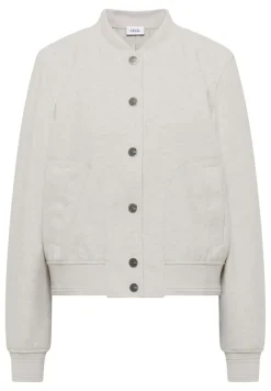Cecil Jacken*Blouson in Wolloptik light greige melange
