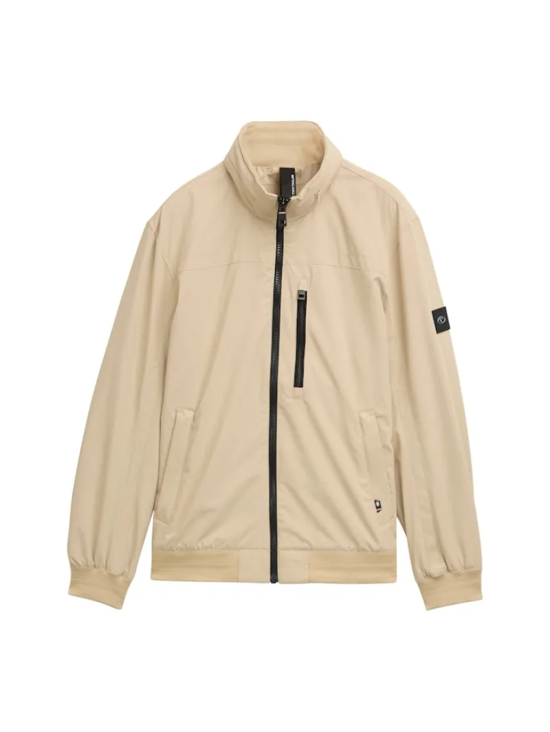 Tom Tailor Jacken|Big Boys*Blouson Jacke mit Kapuze im Stehkragen field rye brown