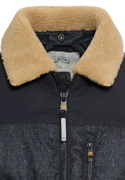 Camel Active Jacken*Blouson mit abnehmbarem Kragen dark navy melange