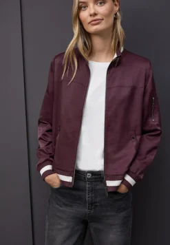 Street One Jacken*Blouson mit Collegedetails jazz berry