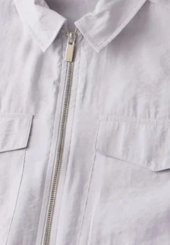 Street One Blusen*Blouson mit Taschen heather grey