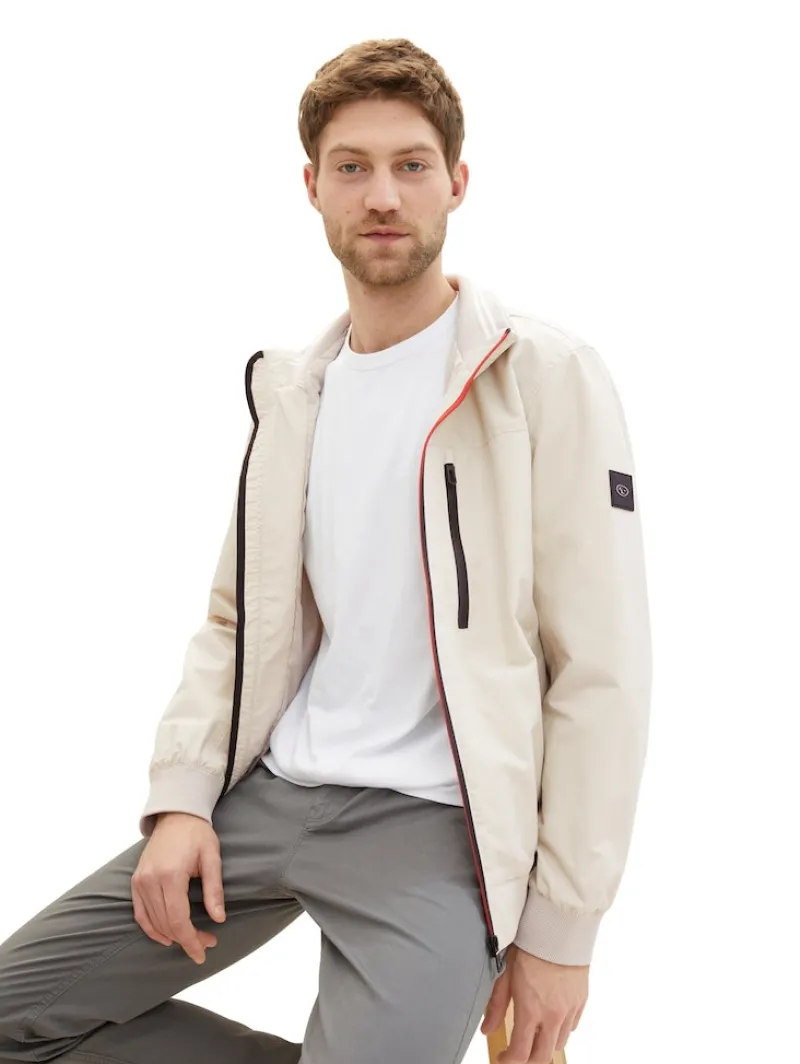 Tom Tailor Jacken|Big Boys*Blousonjacke mit recyceltem Polyester beige alfalfa