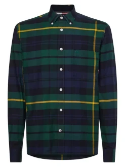 Tommy Hilfiger Hemden*BLOWN UP BLACKWATCH CF SHIRT desert sky - hunter - multi