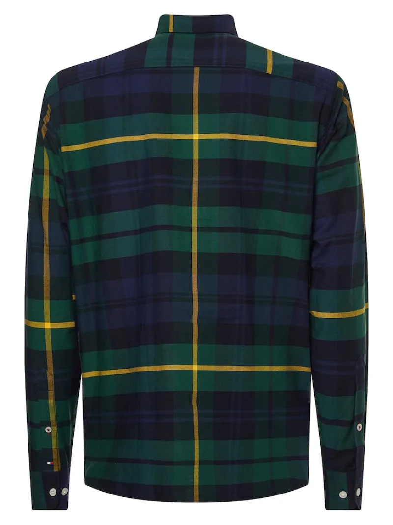 Tommy Hilfiger Hemden*BLOWN UP BLACKWATCH CF SHIRT desert sky - hunter - multi