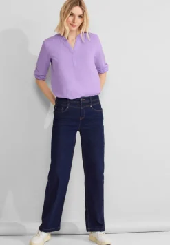 Street One Blusen*Bluse aus Leinenmischung smell of lavender