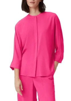 Comma Blusen*Bluse aus Viskosemix pink