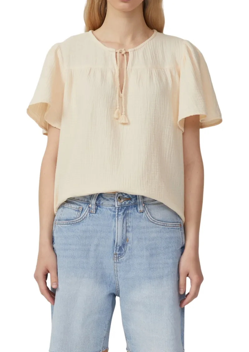 QS Blusen*Bluse Beige