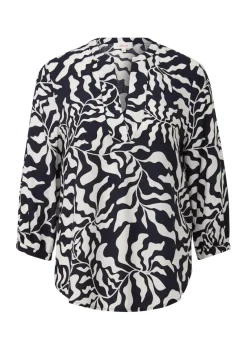 s.Oliver Blusen*Bluse blau2