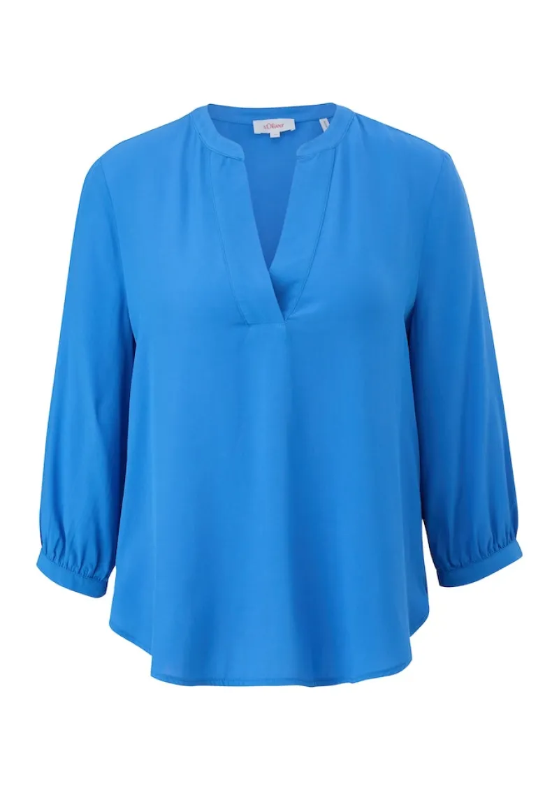 s.Oliver Blusen*Bluse blau1