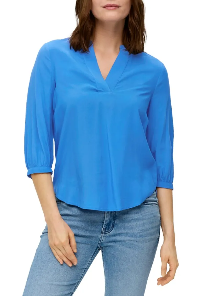s.Oliver Blusen*Bluse blau1