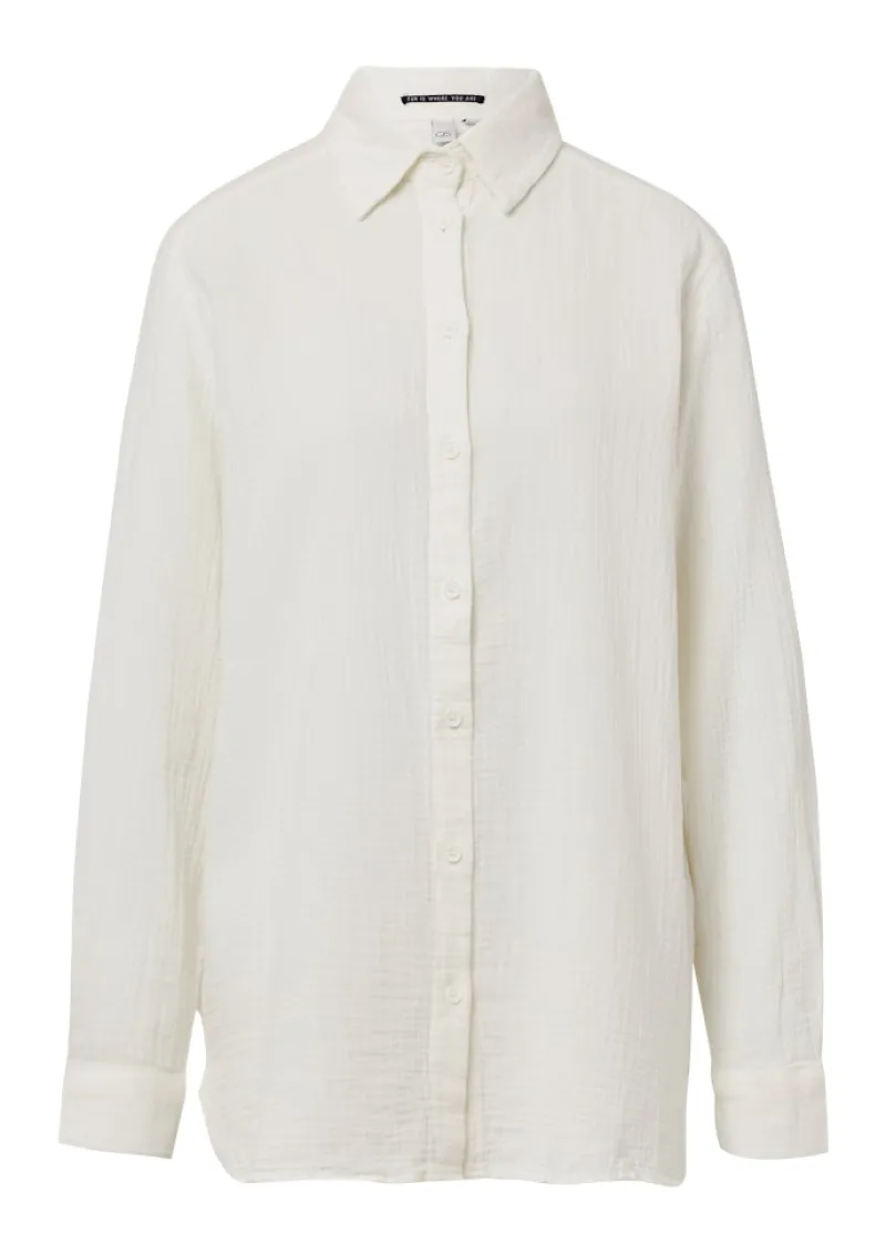 QS Blusen*Bluse creme