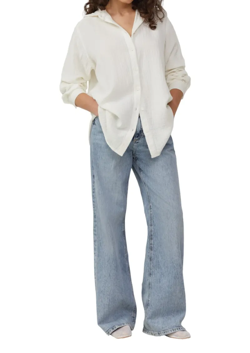 QS Blusen*Bluse creme