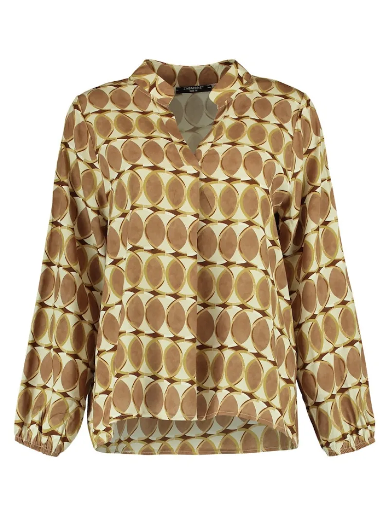 Zabaione Blusen*Bluse Hanna mud