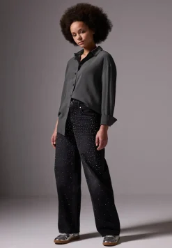 STREET ONE STUDIO Blusen*Bluse im Relaxed Fit lead grey