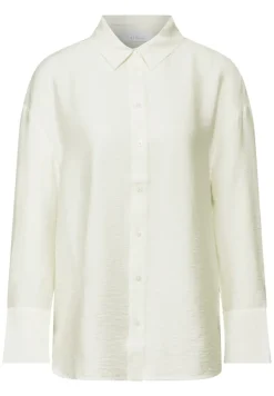 STREET ONE STUDIO Blusen*Bluse im Relaxed Fit off white
