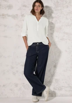 Cecil Blusen*Bluse in Unifarbe vanilla white