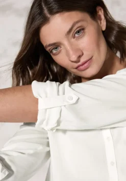 Cecil Blusen*Bluse in Unifarbe vanilla white