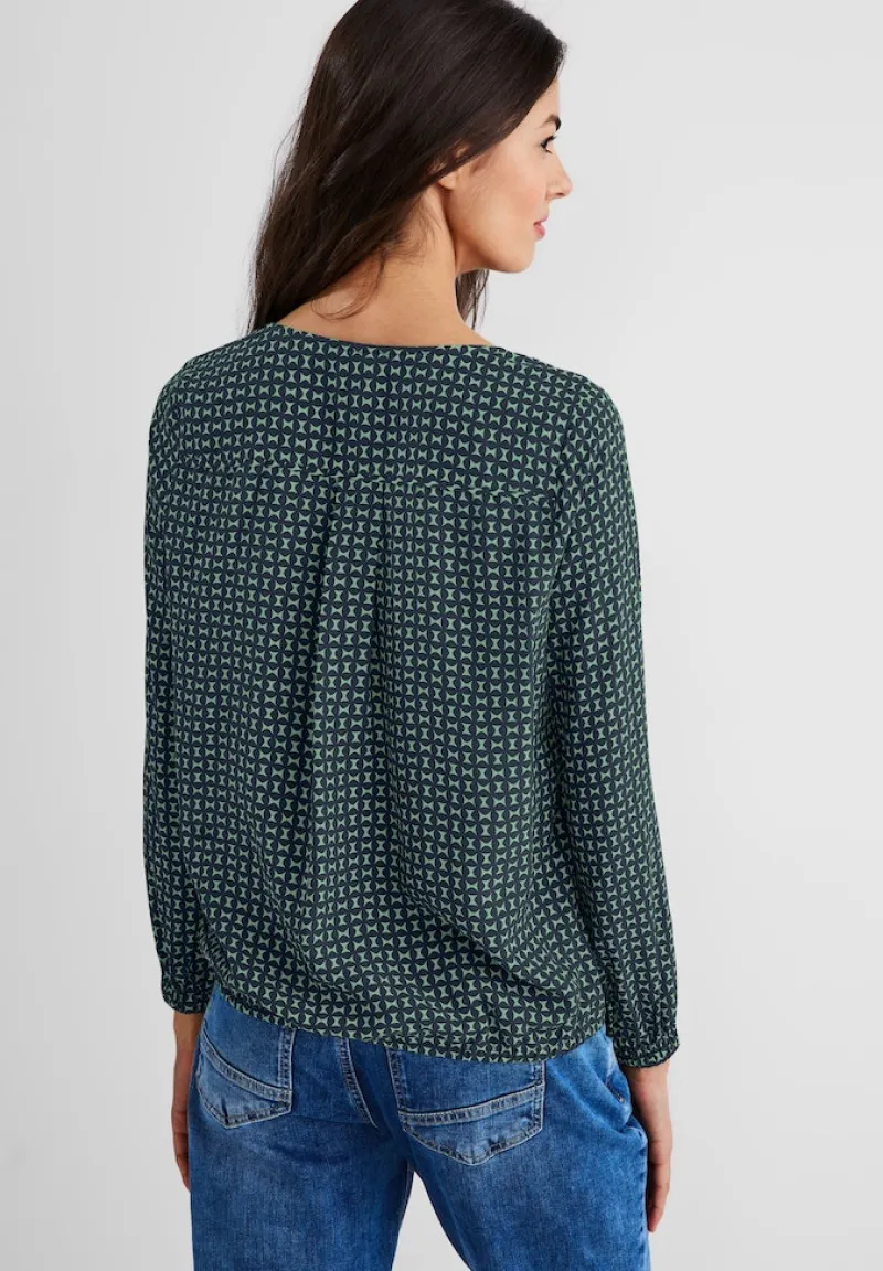 Street One Blusen*Bluse mit Allover Print light brisk green