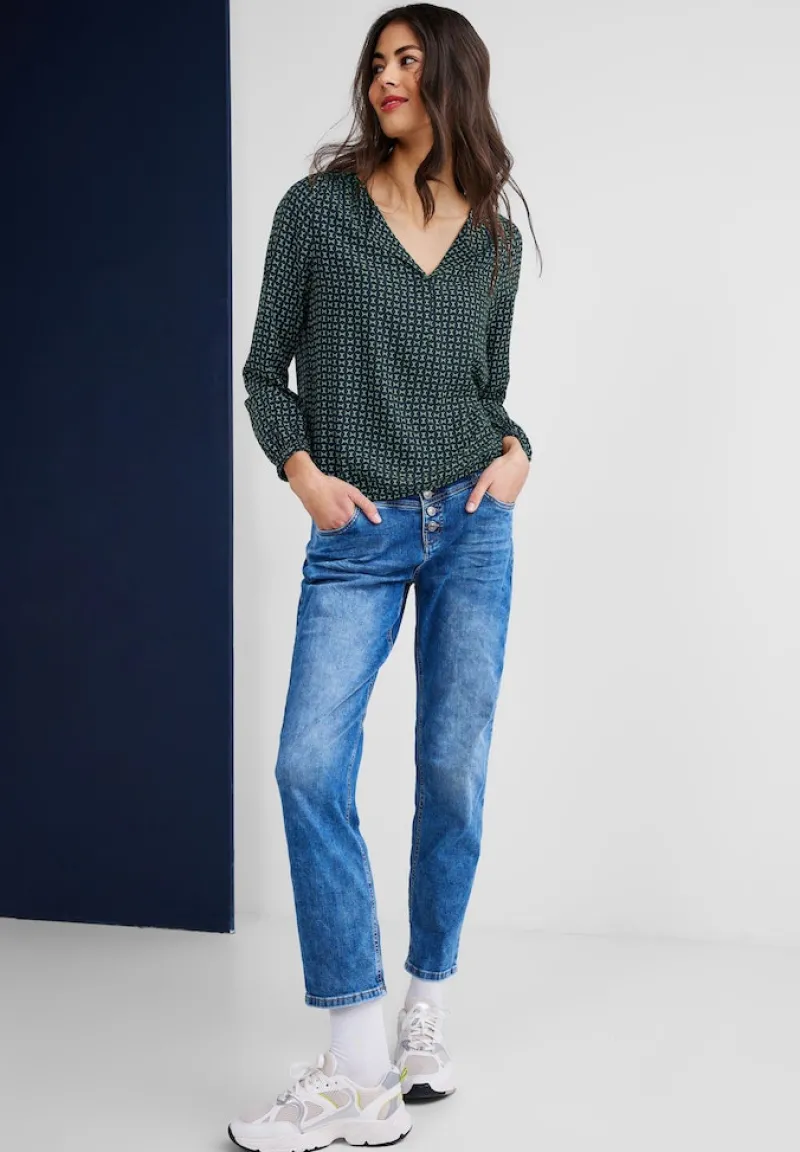 Street One Blusen*Bluse mit Allover Print light brisk green