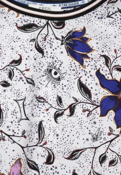 Cecil Blusen*Bluse mit Blumen Print vanilla white