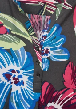 Cecil Blusen*Bluse mit Blumenprint easy khaki