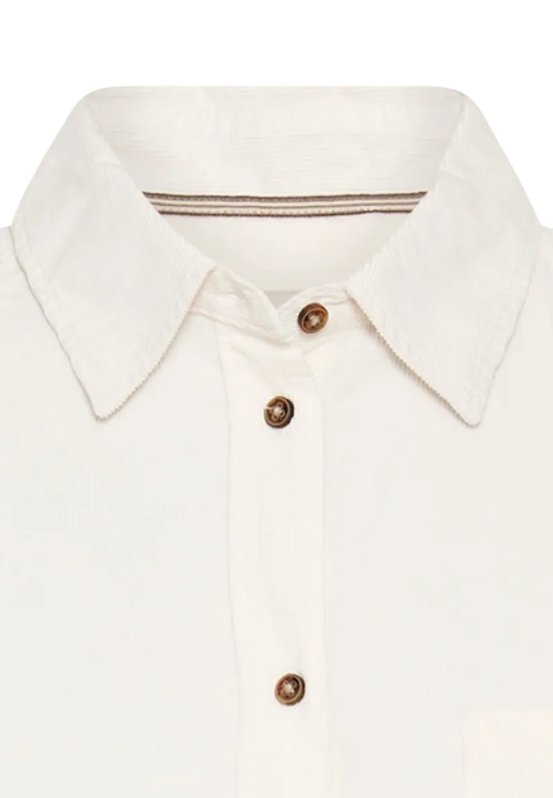 Camel Active Blusen*Bluse mit Brusttasche milk white