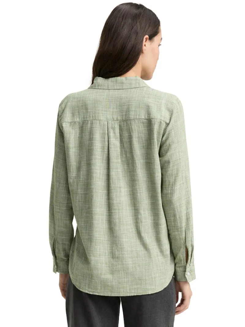 Tom Tailor Blusen*Bluse mit Brusttaschen deep ivy green