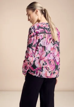 Street One Blusen*Bluse mit Flower Print magnolia pink