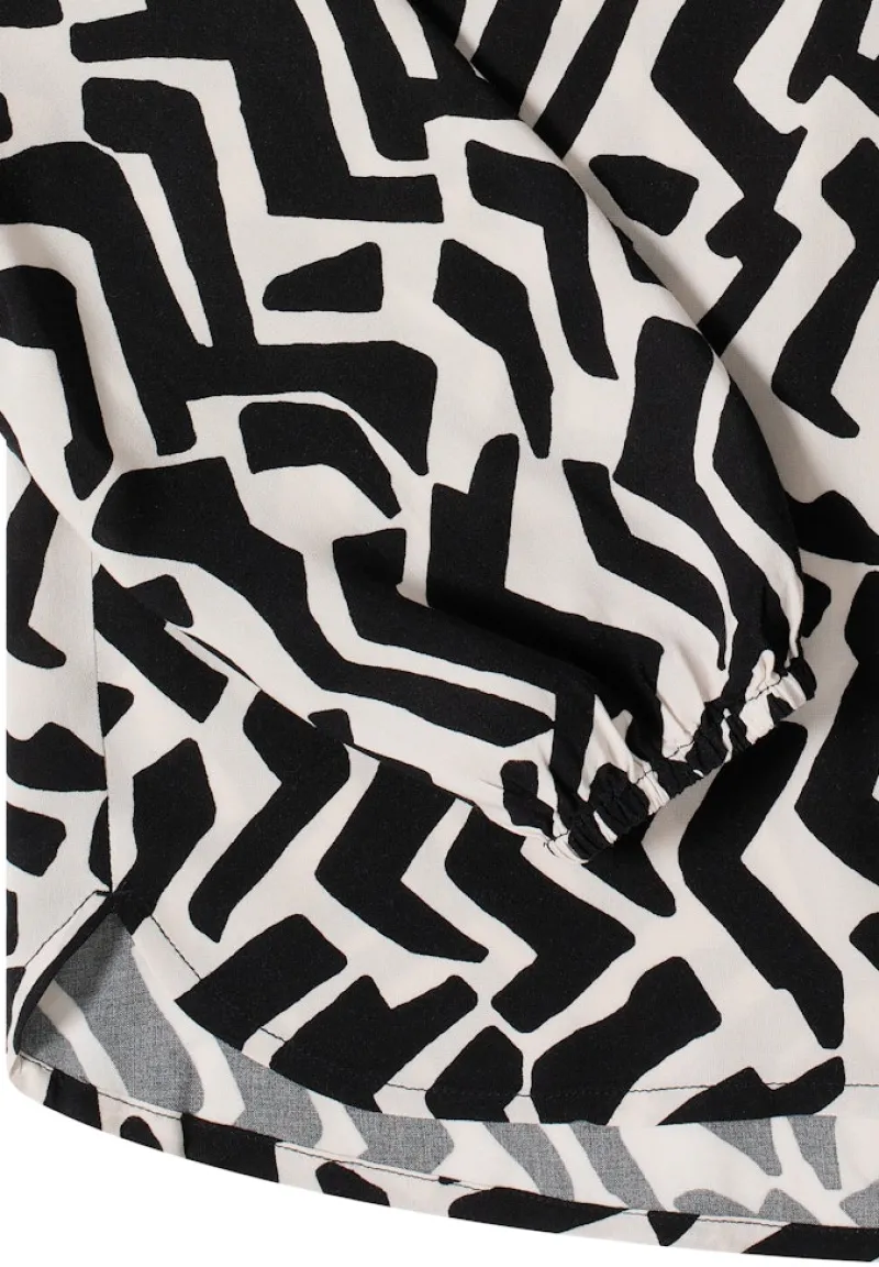 Cecil Blusen*Bluse mit Grafikmuster light greige