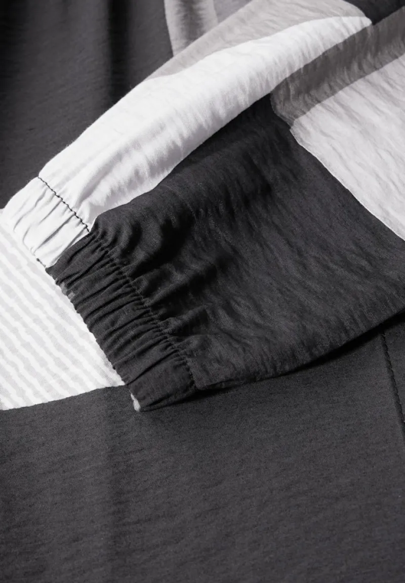 Cecil Blusen*Bluse mit grafischem Muster Black