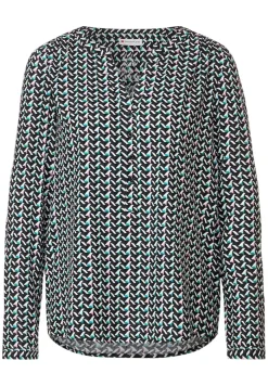 Street One Blusen*Bluse mit grafischem Muster meta lilac