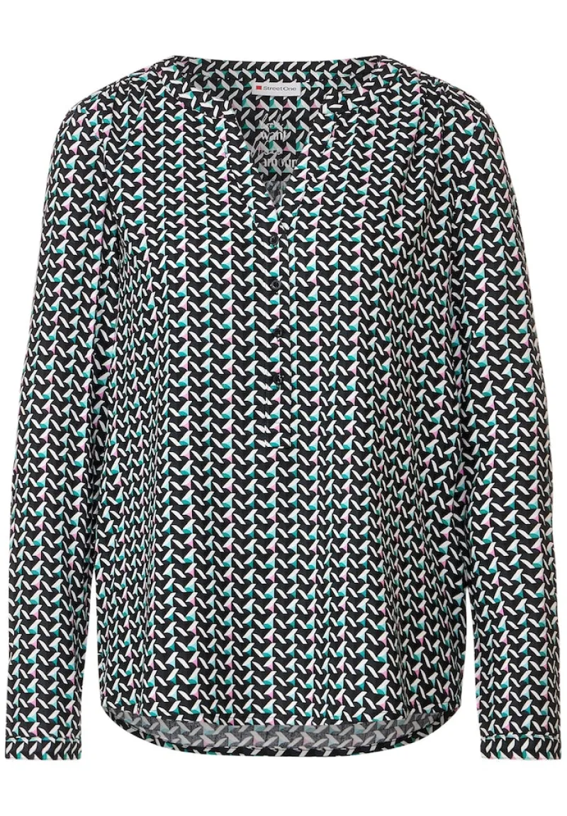 Street One Blusen*Bluse mit grafischem Muster meta lilac