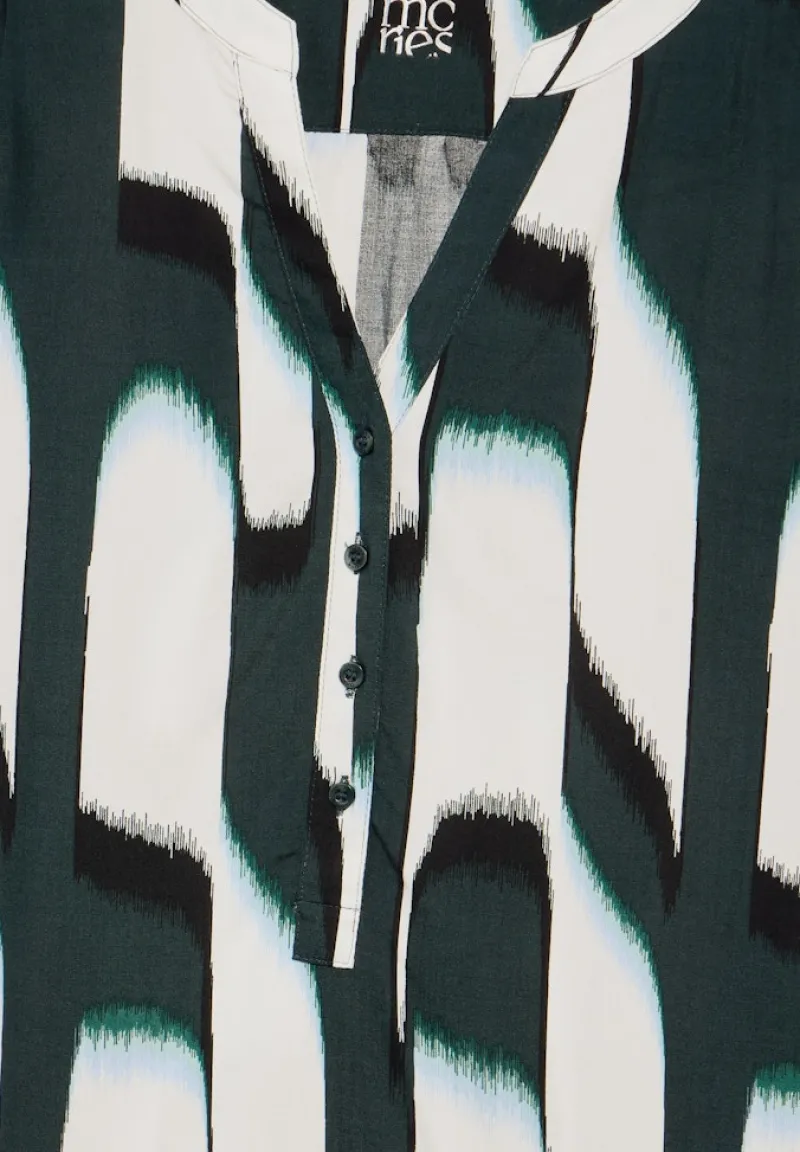 Street One Blusen*Bluse mit grafischem Muster hunter green