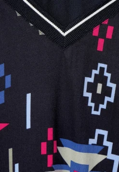 Cecil Blusen*Bluse mit grafischem Print night sky blue