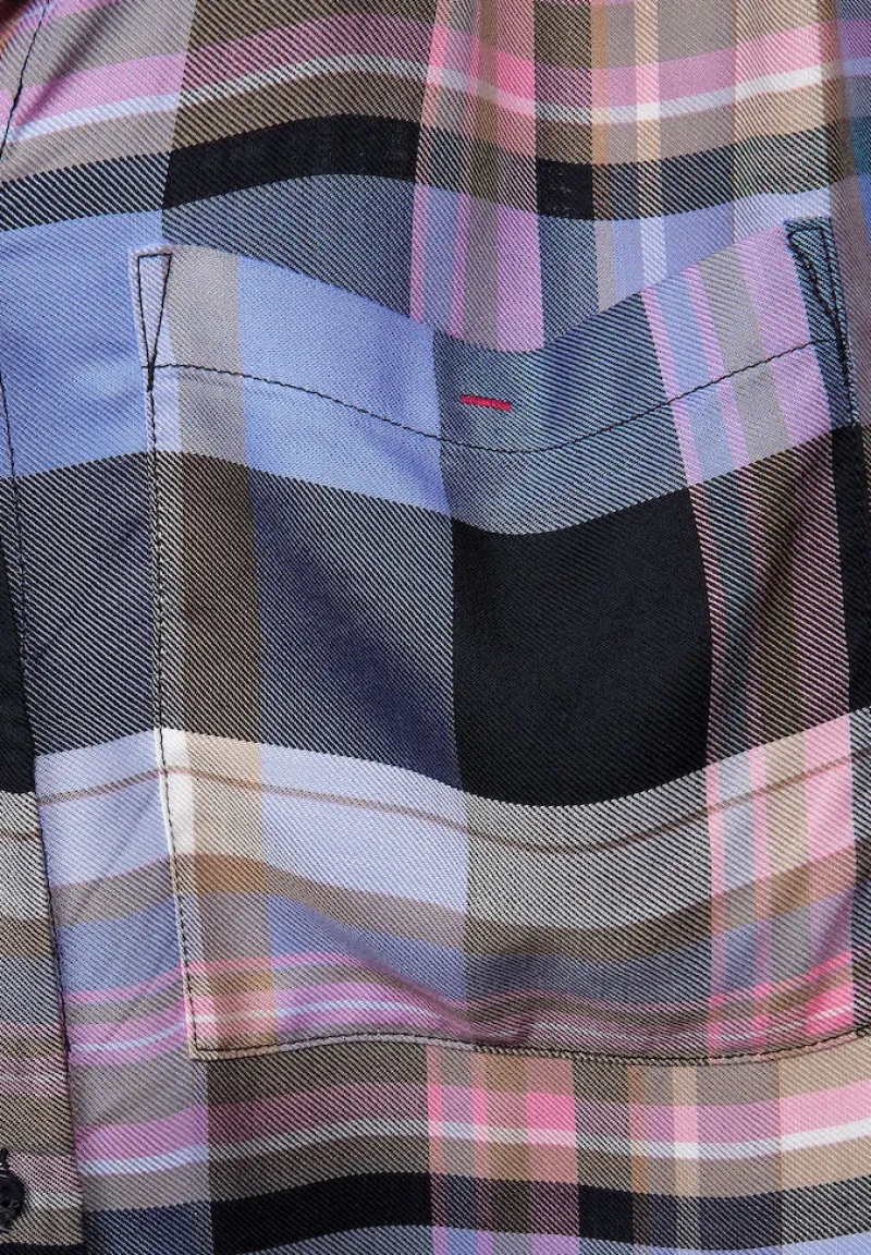 Street One Blusen*Bluse mit Karomuster dazzling blue