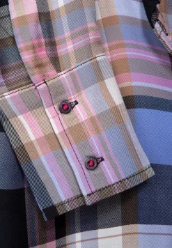 Street One Blusen*Bluse mit Karomuster dazzling blue