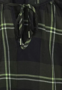 Street One Blusen*Bluse mit Karomuster full olive