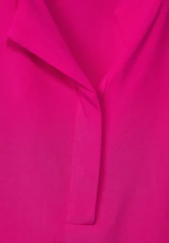 Street One Blusen*Bluse mit Klappenkragen nu pink