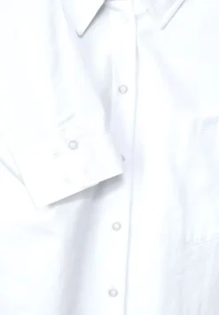 Street One Blusen*Bluse mit Knopfleiste white