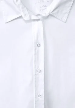 Street One Blusen*Bluse mit Knopfleiste white