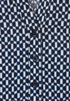 Street One Blusen*Bluse mit Minimalprint deep blue