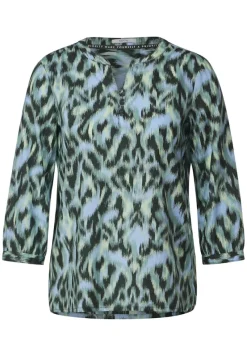 Cecil Blusen*Bluse mit modernem Print strong khaki