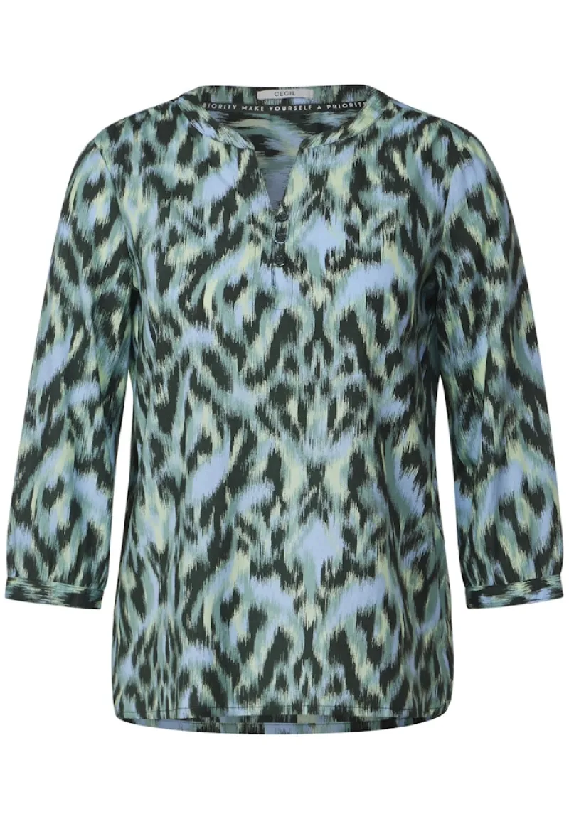 Cecil Blusen*Bluse mit modernem Print strong khaki