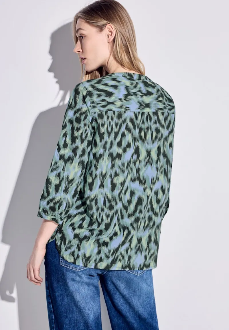Cecil Blusen*Bluse mit modernem Print strong khaki