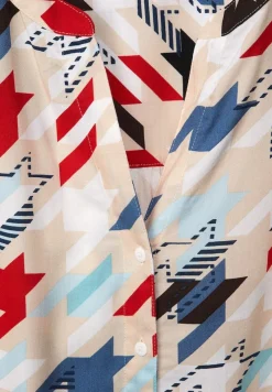 Cecil Blusen*Bluse mit Multicolorprint vanilla white